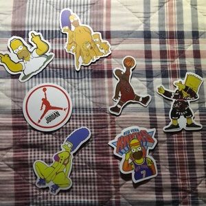 7 Simpson stickers